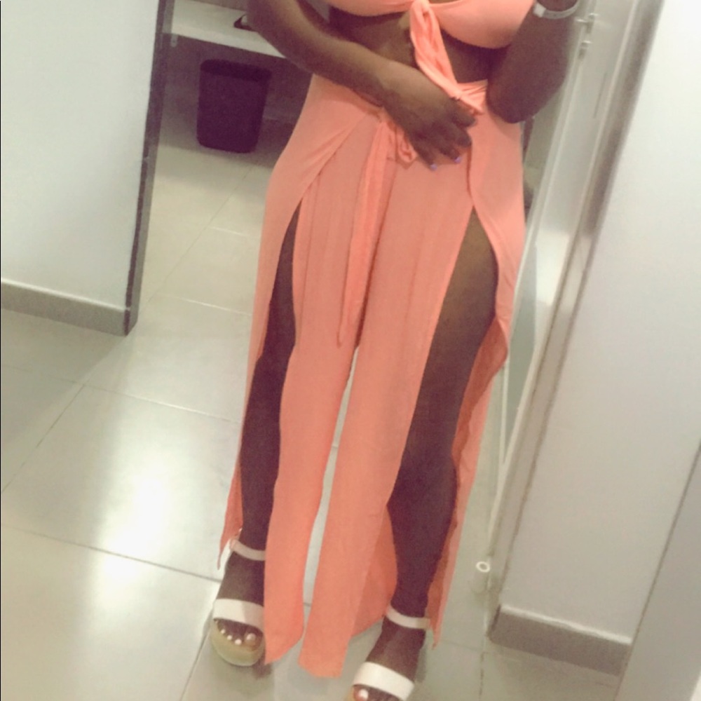 Swimsuit cover up pants